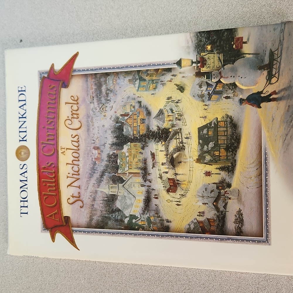 Thomas Kinkade A Childs Christmas At St. Nicholas Circle 1999